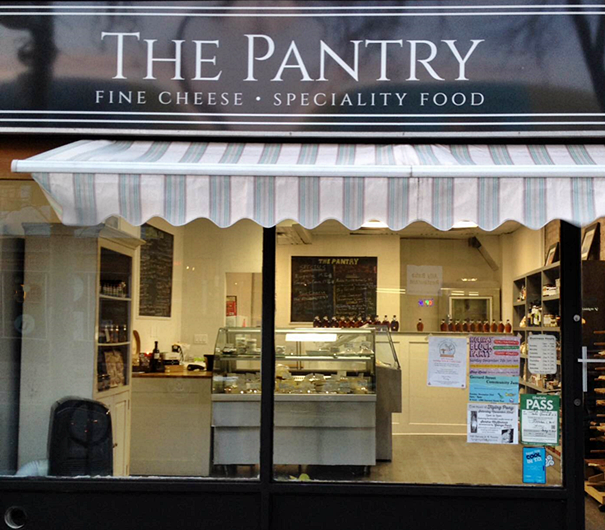 the pantry storefront 
